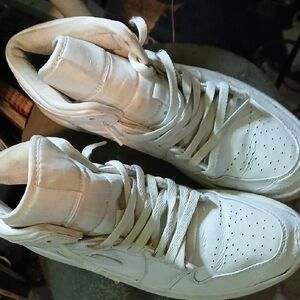 Nike Men's White High-Top Sneakers